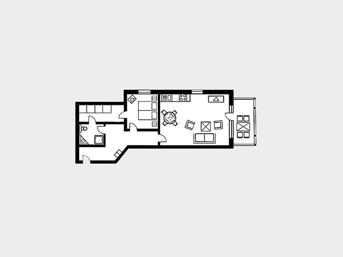 Strandvillen Binz - Ferienwohnung Mit Meerblick, 1 Schlafzimmer Und Balkon Sv-759 Zewnętrze zdjęcie